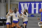 Volleyball vs MHC  Wheaton Women's Volleyball vs Mount Holyoke College. - Photo by Keith Nordstrom : Wheaton, Volleyball